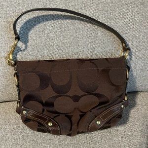 Coach Authentic brown shoulder bag